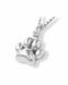 Pet cremation ashes pendant Silver (925) 'Pawprint'