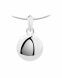 Ash pendant 925 silver 'Ball'