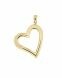 14 carat gold memorial pendant 'Heart'