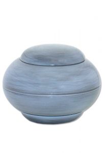 keepsake funeral urn bronze gray-blue