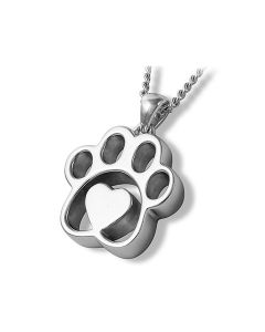 Ash jewel pendant Silver (925) Pawprints