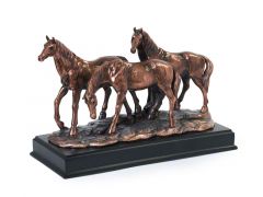 Horse keepsake urn 'Friends Together'